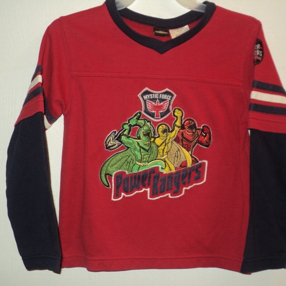 Power Ranger Shirts & Tops Power Rangers Mystic Force Boys Size 7